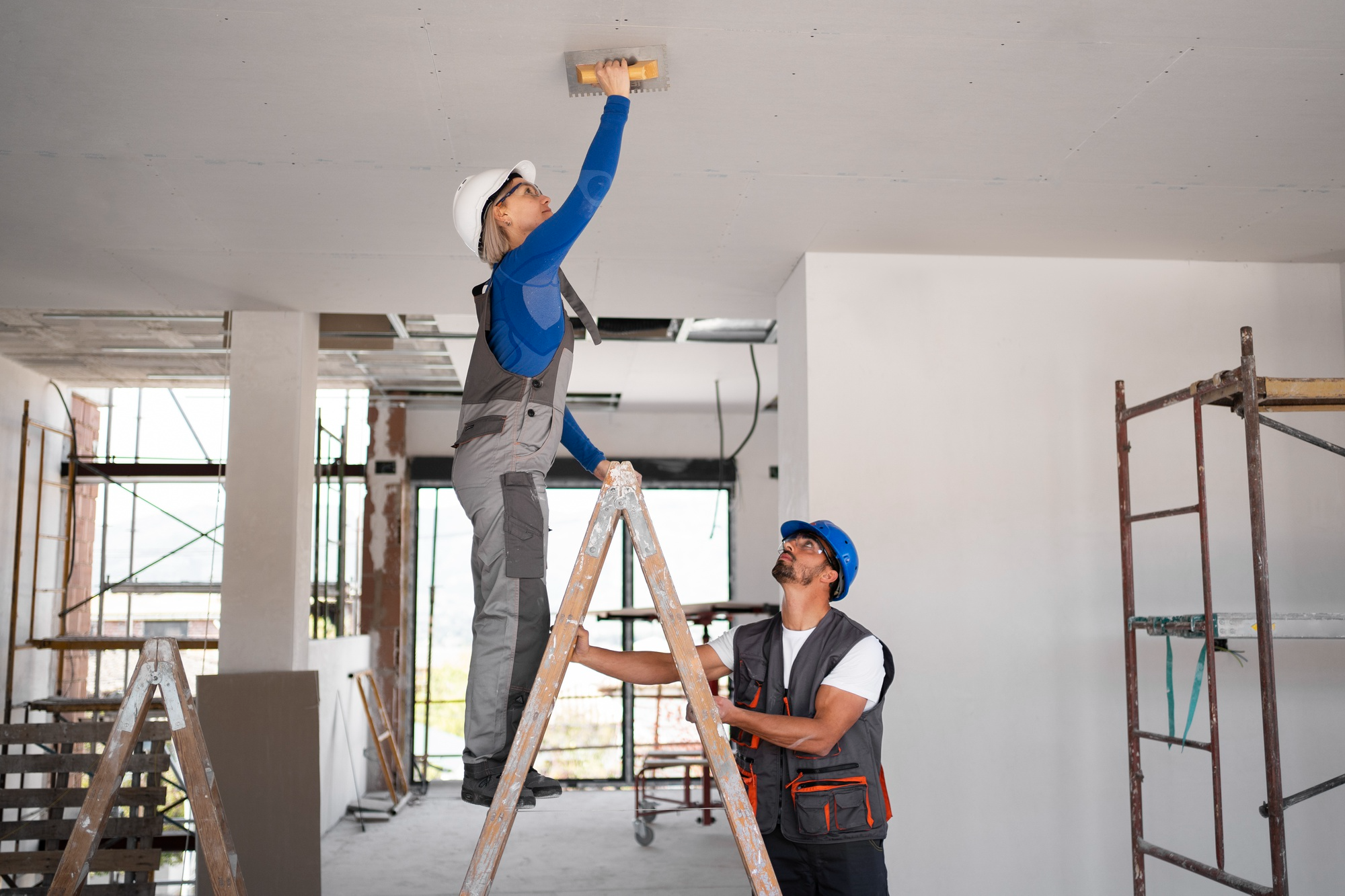 False Ceiling & Light Partitions Installation